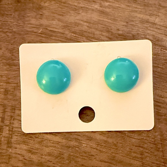 Jewelry - Turquoise Boho Stud Earrings